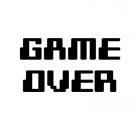 Game Over  - White