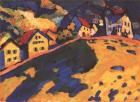 Houses on a Hill, 1909
