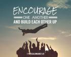 Encourage One Another - Celebrating Team