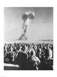 Atomic Bomb Testing in a Desert, Camp Desert Rock, Las Vegas, Nevada, USA