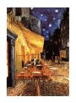 The Cafe Terrace on the Place du Forum, Arles, at Night, c.1888