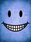 Hang up a Smile (blue)