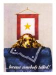Sad Puppy Propoganda Poster, 1944