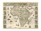Africa 1635, Willem Janszoon Blaeu