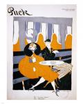 I Propose Dinner Puck Magazine Cover 1916 Dec 9