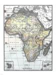 Map of Africa from Encyclopaedia Britannica 1890