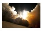 STS-130 Exhaust Cloud Engulfs Launch Pad 39A