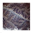 Mountain Range from Space
