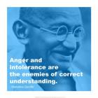 Gandhi - Intolerance Quote