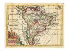 1747 La Feuille Map of South America
