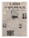 Italian Front Page about the Titanic Disaster