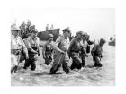 Gen. Douglas MacArthur Wades Ashore During Initial Landings at Leyte, Philippine Islands