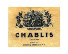 Chablis Wine Label