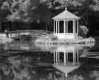 Gazebo Reflected In Pond Seaville NJ