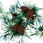 Christmas Hinterland II-Pine Cones