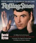 David Byrne, 1988 Rolling Stone Cover