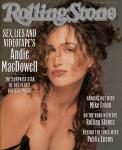Andie MacDowell, 1989 Rolling Stone Cover