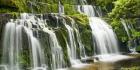 Waterfall Purakaunui Falls, New Zealand