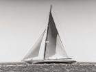 Classic  Racing Sailboat