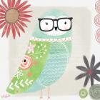 Watercolor Owl II