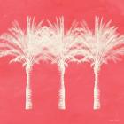 Coral and Ivory Palm Trees