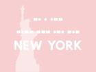 New York - Pink Liberty
