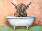 Bathtime Highland Cow