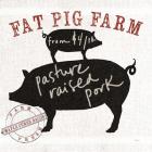 Farm Linen Pig Black