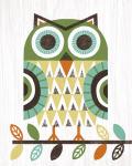 Folk Lodge Owl Earth