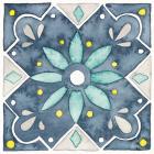 Garden Getaway Tile V Blue