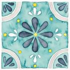 Garden Getaway Tile I Teal