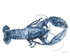 Beach House Kitchen Blue Lobster White