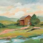 Springtime Farm Pastel Sq