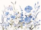 Blue Boho Wildflowers