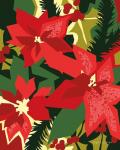 Holiday Poinsettias I