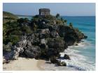 Ruins on a cliff, El Castillo