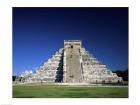 Tourists climbing on a pyramid, El Castillo, Chichen Itza Mayan, Yucatan, Mexico