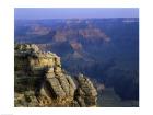 High angle view of rock formation, Grand Canyon National Park, Arizona, USA