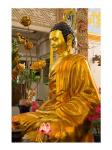 Statue of Buddha in a Temple, Long Son Pagoda, Nha Trang, Vietnam