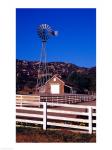USA, California, windmill on farm