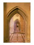 Arched doorways at the National Cathedral, Washington D.C., USA