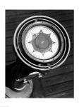 Close up of compass on deck of boat, Compass-Gyro Repeater