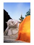 Reclining Buddha, Wat Yai Chai Mongkhon, Ayutthaya, Thailand