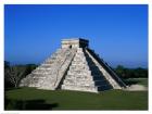 High angle view of a pyramid, El Castillo