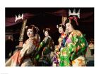 Group of geishas, Kyoto, Honshu, Japan