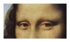 Mona Lisa - Detail Of Eyes