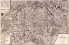 Plan de la Ville de Paris, 1715
