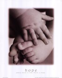Hope - Infant Hands Feet | Obraz na stenu
