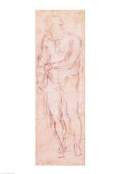 Study for Adam in 'The Expulsion', 1508-12 | Obraz na stenu
