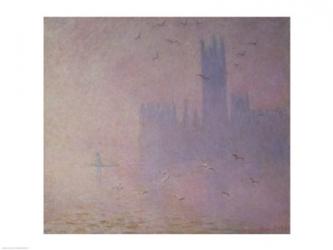 Seagulls over the Houses of Parliament, 1904 | Obraz na stenu